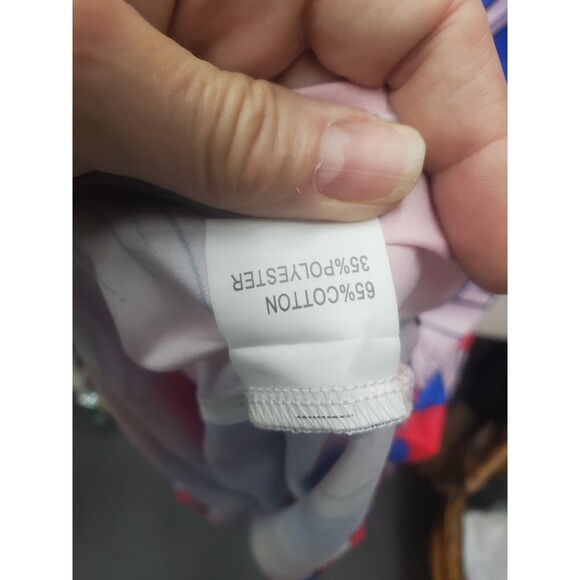 Fashion Space Maxi Dress Size Large, Blue and Pink - Picture 8 of 9